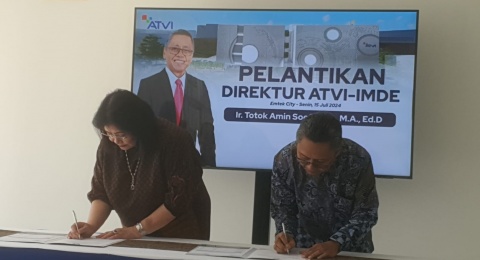 ATVI Melantik Direktur Baru, Totok Amin Soefijanto, Membawa Semangat Adaptif, Kreatif, dan Kompetitif