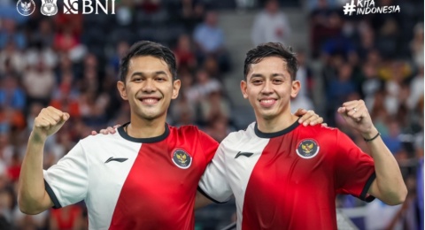 Laga Perdana Fase Grup Olimpiade, Fajar/Rian Berhasil Rebut Kemenangan
