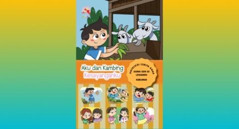 Siswa SD Menulis Pengalaman Unik dalam Buku 'Aku dan Kambing Kesayanganku'