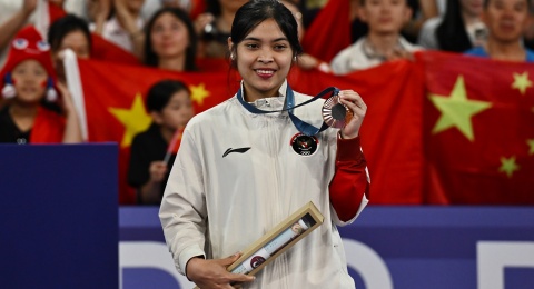 Gregoria Mariska Tunjung Ungkap Momen Tak Terlupakan saat Tanding di Olimpiade Paris 2024