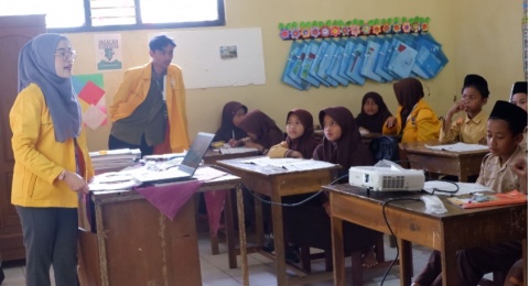 Aksi Kreatif Program Edukasi KKN Universitas Tidar di MI Al-Iman Bambusari 1