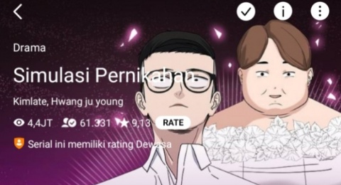 Ulasan Webtoon 'Simulasi Pernikahan', Realita yang Bikin Pasangan Ogah Nikah