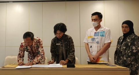 Penandatanganan Kerjasama 1O1 Style Yogyakarta Malioboro dan Kemantren Pakualaman