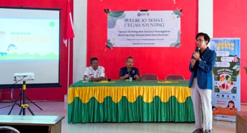 Tekan Stunting di Wonogiri, Mahasiswa FK Undip Gelar Program Cegah Stunting