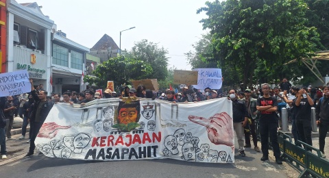 Kawal Putusan MK Terkait Revisi UU Pilkada Memadati Ragam Tuntutan Rakyat di Yogyakarta