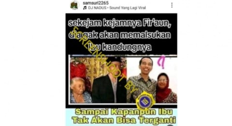 Cek Fakta: Mengerikan! Jokowi Palsukan Identitas Ibu Kandungnya