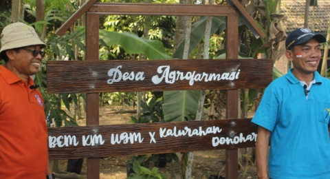 Merdeka dengan TOGA, PPK Ormawa BEM KM UGM Kembangkan Desa Agrofarmasi di Kalurahan Donoharjo