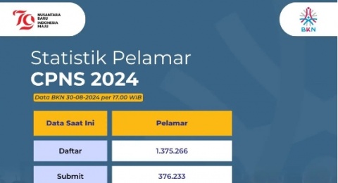 Cara Cek Jumlah Pelamar CPNS 2024, Instansi Mana yang Banyak Peminat?