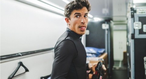 Istimewa, Marc Marquez ke Garasi Honda untuk Rayakan Kemenangan di Aragon