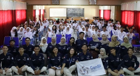 GenBI UNY Gelar Sosialisasi Beasiswa di SMAN 1 Kalibawang Kulon Progo