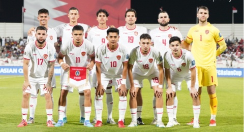 Debut Manis Mees Hilgers Hiasi Duel Panas Timnas Indonesia vs Bahrain