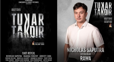 Nicholas Saputra Siap Bintangi Film 'Tukar Takdir', Adaptasi Buku Laris!