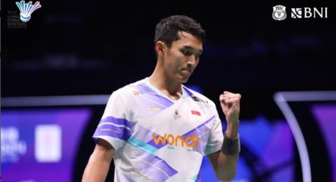 Kalahkan Shi Yu Qi, Jonatan Christie Segel Tiket Final China Masters 2024