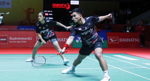 Laga Awal Hari Kedua, Langkah Amri/Nita Terhenti di Babak 32 Besar Indonesia Masters 2025