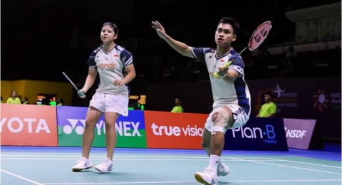 Jafar/Felisha Kalahkan Verrell/Pitha di Babak Pertama Thailand Masters 2025