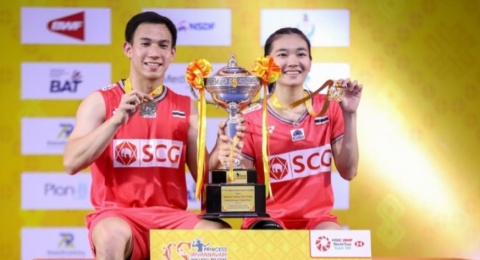 Bass/Supissara Juara Thailand Masters 2025, Dejan/Fadia Runner Up