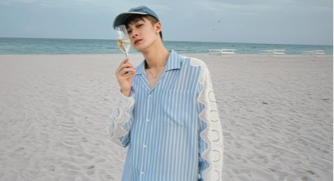 4 Gaya Stylish Tan Jian Cin yang Bisa Jadi Ide OOTD Hangout, Wajib Coba!