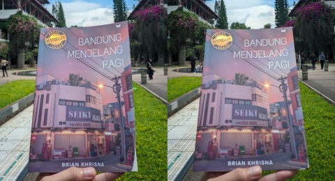 Ulasan Novel Bandung Menjelang Pagi: Kamu dan Oleh-Oleh Bernama Patah Hati