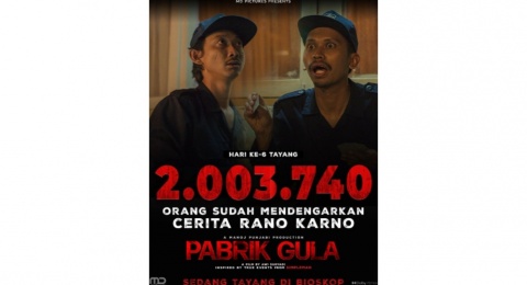 Baru 6 Hari Tayang, Film 'Pabrik Gula' Tembus 2 Juta Penonton!