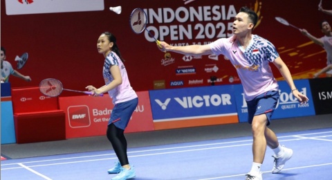 Indonesia Open 2025: Langkah Rinov/Pitha Terhenti di Babak Awal