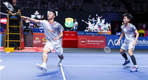 Indonesia Open 2025: Jadi Andalan, Dejan/Fadia Terhenti di Babak Awal
