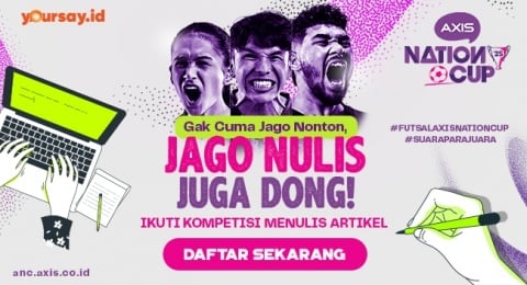Gemakan #SuaraParaJuara Versimu! Ikuti Kompetisi Menulis AXIS Nation Cup 2025, Menangkan Hadiahnya!