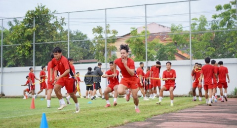 Genjot Stamina, Pemain PSM Makassar Lahap Menu Latihan Fisik Lebih Berat