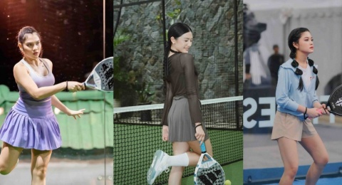 5 Inspirasi Outfit ala Selebritas saat Olahraga Padel, Modis dan Nyaman!