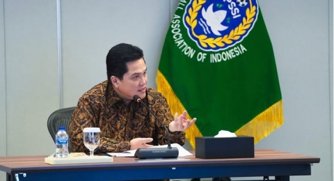 Erick Thohir Puji Fighting Spirit Arkhan Fikri, Janjikan Bantuan Recovery?