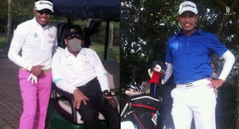 6 Outfit Ahmad Sahroni di Lapangan Golf, Nyentrik dan Penuh Warna