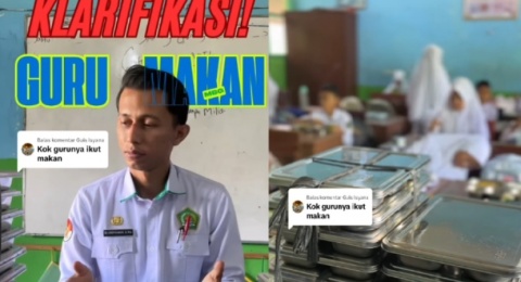 Guru Ikut Makan MBG Malah Dituduh Ambil Hak Siswa, Ini Klarifikasinya!