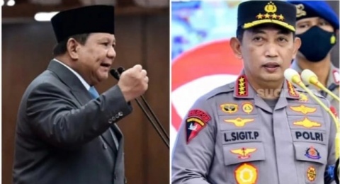 Prabowo Geser Jenderal Listyo Sigit? DPR Bantah Terima Surpres Pergantian Kapolri