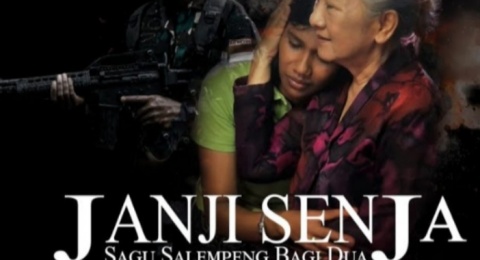 Review Film Janji Senja: Perjuangan Gadis Desa Jadi Prajurit TNI!