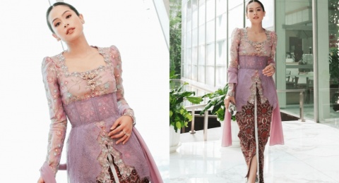 Intip 4 OOTD Kebaya Maudy Ayunda, Simpel tapi Berkelas Buat Wisuda!