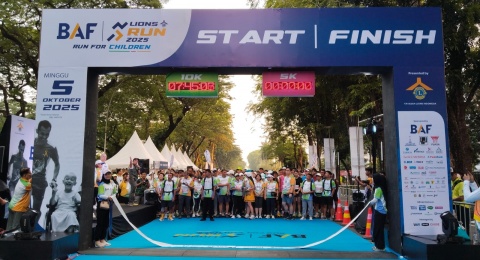 BAFLIONSRUN 2025: Sport Tourism dengan Misi Mulia untuk Pejuang Kanker Anak