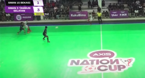 GOL Spektakuler dan Koreo Suporter Warnai AXIS Nation Cup 2025 di Bekasi