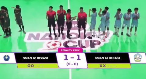 Pahlawan Bekasi! SMAN 10 Rajai AXIS Nation Cup, Lolos ke Grand Final