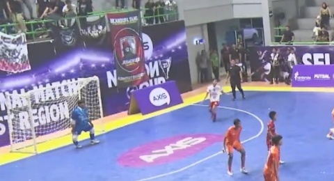 Kiper SMKN 1 Batam Berkaki O, Tetap Tangguh di Final AXIS Nation Cup 2025