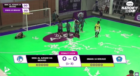 Rekap ANC 2025: SMA Al Azhar 04 Bekasi vs SMAN 16 Bekasi 0-0, Pecah di Adu Penalti!