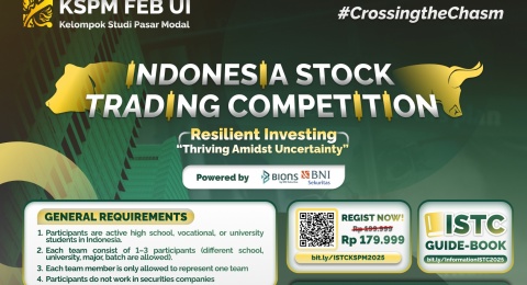 Investasi Bikin Deg-degan? Taklukkan Pasar Modal di ISTC 2025 dan Raih Hadiah 20 Juta!