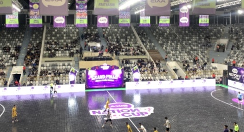 Grand Final AXIS Nation Cup 2025: Laga Futsal Putra Berlangsung Sengit