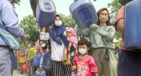 Krisis Air Bersih di Pesisir Jakarta, Benarkah Pipa PAM Jaya Jadi Solusi?