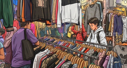 Jeritan Pedagang Thrifting di Tengah Ancaman Larangan: Modal Membengkak, 'Beli Kucing dalam Karung'