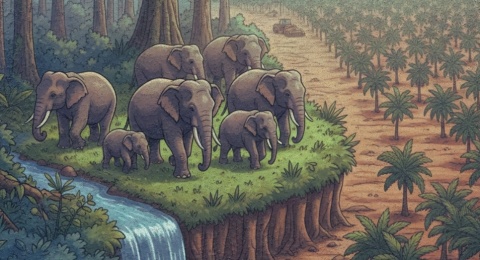 Benteng Terakhir yang Terkoyak: Konflik Manusia dan Negara di Jantung Tesso Nilo