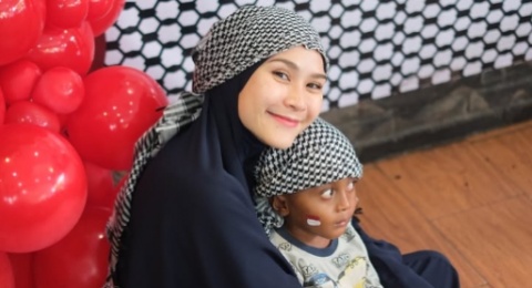 Zaskia Adya Mecca Ungkap Kondisi Memprihatinkan Para Korban Bencana di Aceh