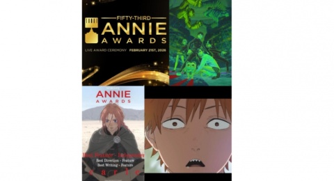 Dan Da Dan, Chainsaw Man Reze Arc, dan Scarlet Masuk Nominasi Annie Awards