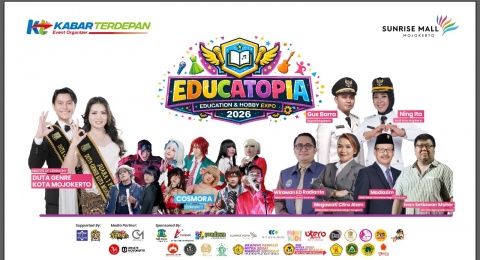 Educatopia Expo 2026 Hadir di Mojokerto, Jadi Ruang Eksplorasi Pendidikan dan Minat Generasi Muda