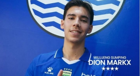 Dion Markx Pilih Nomor Punggung 44 di Persib, Ada Makna Khusus?