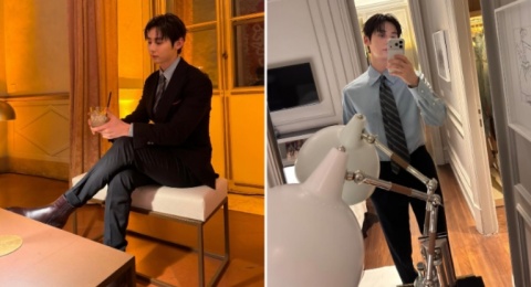 Tampil Professional dan Trendy, Intip 5 OOTD Kantoran ala Hwang Min Hyun!