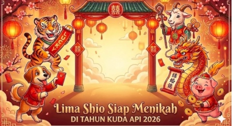Siap Melepas Lajang di Tahun Kuda Api: 5 Shio Ini Diprediksi Menikah Tahun 2026